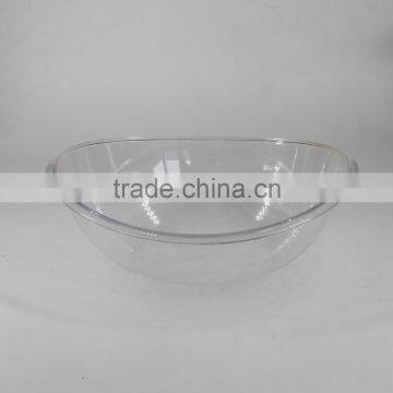 Colour Transparent Plastic Salad Bowl photo-5