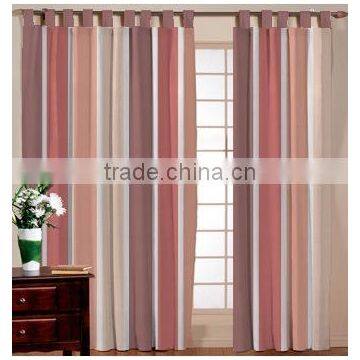 Hand made cotton printed curtain ready made / Cotton Striped Door Curtain / Outdoor Curtain