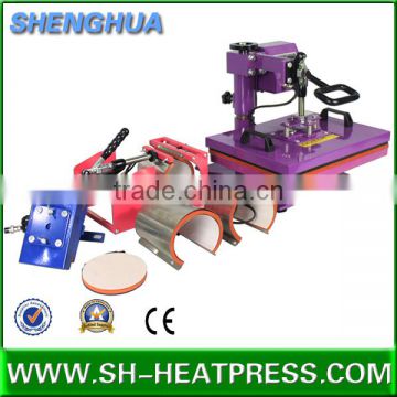 Multi-functional 8 in 1 combo heat press machine