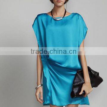 Wholesale Fancy Ladies Tops New Designs Plus Size Batwing Sleeves Fancy Ladies Tops Latest Design photo-3