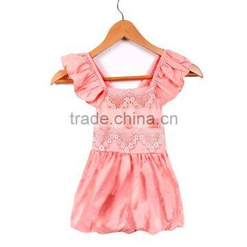 2017 Children clothing lace jumpsuits of the girls for summer