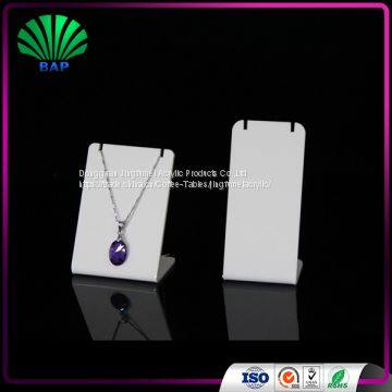 Wholesale Shop Counter Top Necklace Display Custom Earring Stand Black White Color Jewelry Holder photo-3