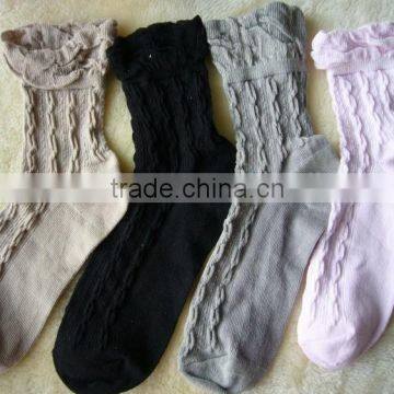 Cute Pattern Low Cut Girls Cotton Sock photo-2