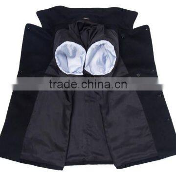 New Season Wool Fabric Double-Breasted Men Coat photo-2