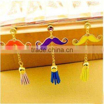 Sexy mustache phone plugs Japan popular cellphone dustplug wholesale