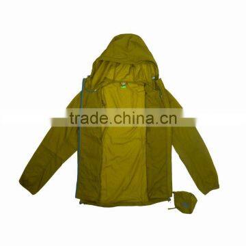 Long Sleeve Olive Green Men Waterproof Sunscreen Clothes Jackets photo-2