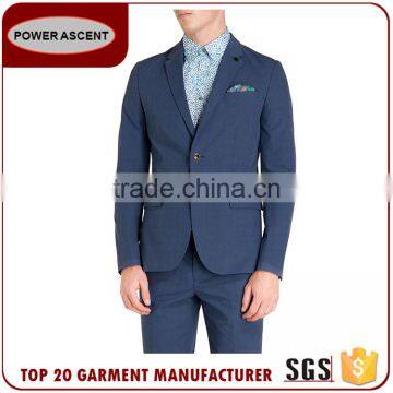 Wholesale Spring Summer Half Lined Polyester Viscose Jacket Blazer Best Brands Men'S Fashion Suit Design photo-2