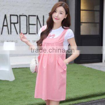 Zm51274a Good Quality Latest Two Pieces Women Pregnant Dress photo-3