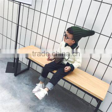 1-6 Years 2017 New Wholesale Autumn O-Neck Knitted Solid Kids Boys Girls Sweaters (pick Size) photo-5