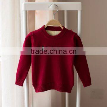 S15224A Wholesale Winter Clothing Child Sweater Knit Tops Outwear Sweater photo-3