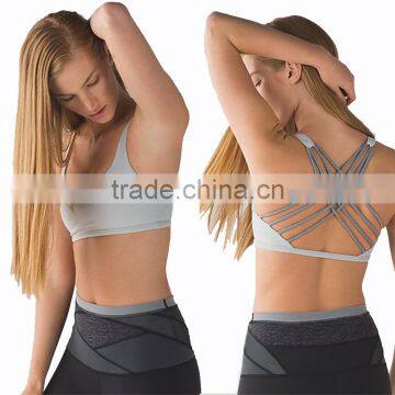 Hot Sale Workout Yoga Clothes Cheap Bodybuilding Training Women's Sports Bra photo-4