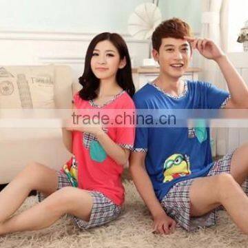 2015 Wholesale Colour Couple Pajamas Set photo-2