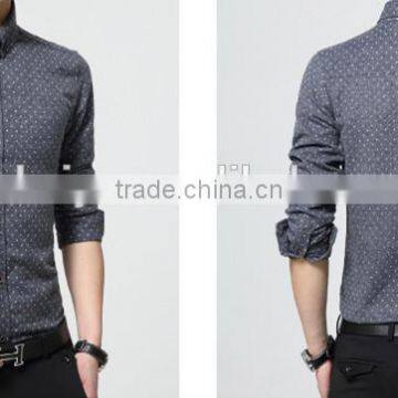 2016 NEW Arrive Coming Shirt for Men Turn up Collar Button up Contrast Color Vivid Green Heart Printing photo-6