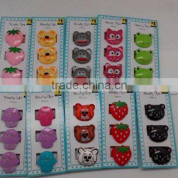 Fashion Cartoon Clips for Paper,bag and Craft photo-2