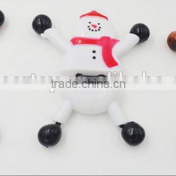 Funny Sticky Snowman on Wall Climbing Snowman Christmas Decoration Toys photo-1