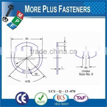 Made In Taiwan Rings External Circlip Internal Circlip Inverted Internal Circlip Ring Clip Retainer E Clip photo-2