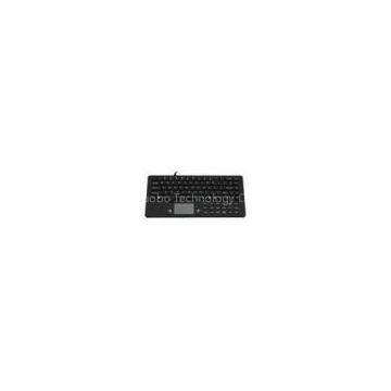 Laser engraved characters water proof metal Industrial Keyboard with Touchpad