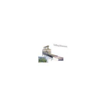 microwave sterilizing machine for canned food