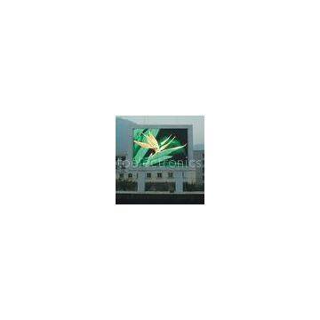 Stadium IP65 P 10 Outdoor Advertising LED Display Screen 1R1G1B , MBI5024 160mm  160mm