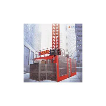 hot sale double cage building construction elevator