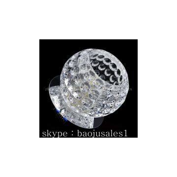 square crystal recessed light cover