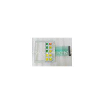 LED Metal Dome Membrane Switch Keypad / Keyboard For Domestic Appliance