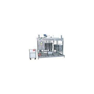 Automatic Juice / Liquid Dairy / Milk Plate UHT Sterilizer Sterilization Machine for Beverage Plant