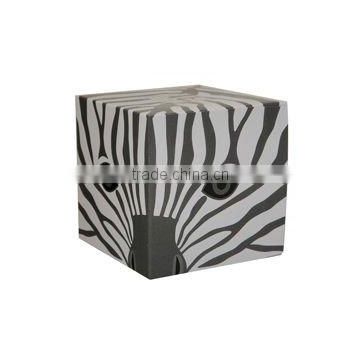 Japan Facial Tissue --- Animal Design Cube Box 'ZEBRA'