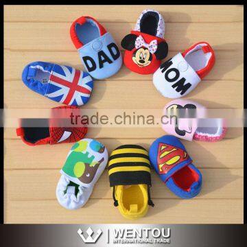 Wholesale Cartoon Soft Sole Baby Shoes