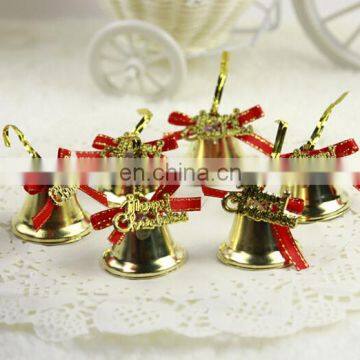 Equisite Little Gold Bell 9pcs/bag Merry Christmas Bell Decorating