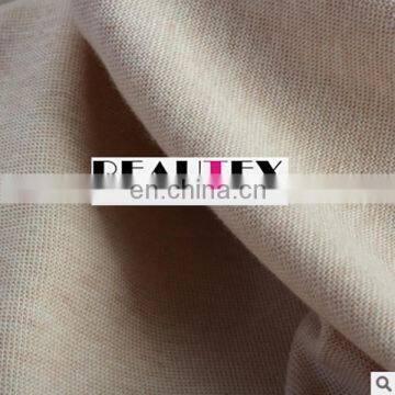 Natural colored cotton rib fabric