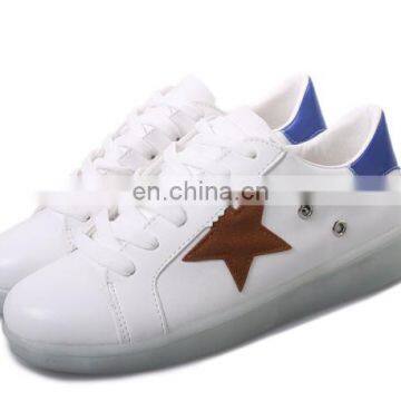 Unisex Flat Sports Luminous Dancing Night Running Couple Sneakers LED Light Shoes photo-4