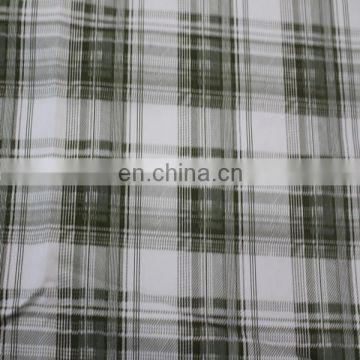 Cotton Yarn Dyed Check Fabric Twill