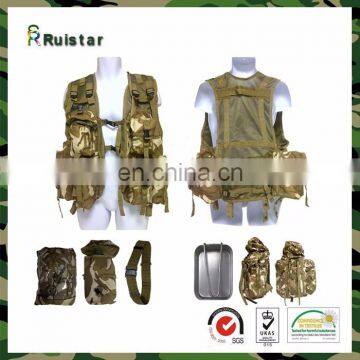 Tactical Vest military gear Desert Storm Camo Webbing 90 Pattern Vest SET