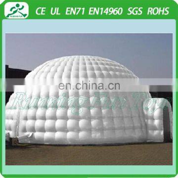 Pcv tarpaulin inflatable dome tent for party