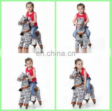 Guangzhou CE/ASTM/AZO HI children mechanical wooden walking horse