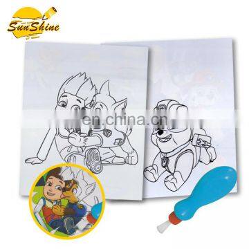 Creative Designed Aqua Art Water Paint Sprial Booklet for Kids photo-5