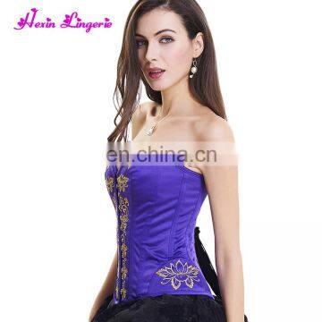 Women Sexy 10 Fish Boned Training Palace Halloween Best Waist Training Corset photo-2