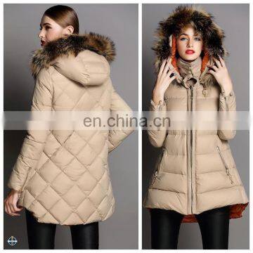 T-WJ513 Women Latest Goose Down Jacket High Quality Clothing Manufacturers