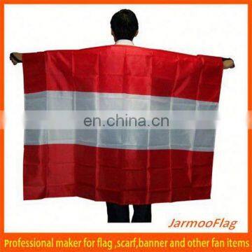 screening printed Body cape flag