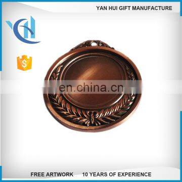 Newest Souvenir Custom Shaped Sport Blank Gold Medal Factory Supply for Sales