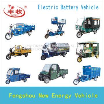 Electric Sanitation Tricycle for Trash Garbage, Battery Vehicle photo-2