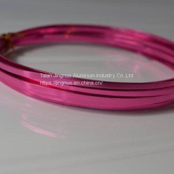 2018 anodized aluminum wire 99.9% enameled aluminum wire for craft