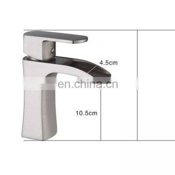 Hot Sale Single Handle Waterfall Bathroom Sink Faucet photo-6