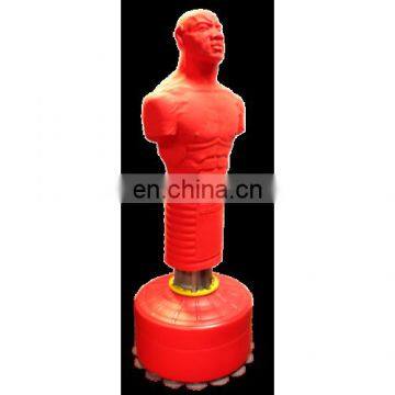 standing slam man boxing punch bag