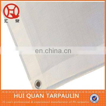 China waterproof blue pe coated fabric tarpaulin