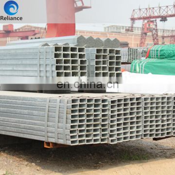 Corrosion resistant coating hot dipped galvanized square tube