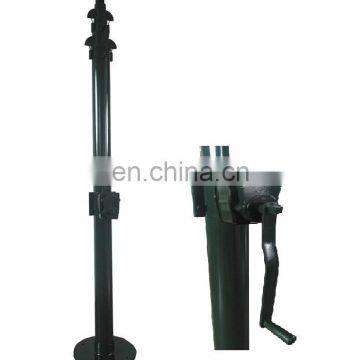 12 Foot Telescoping Light Mast Stationary Tower With Manual Crank Winch photo-2