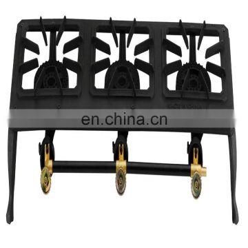 three burners cast iron gas stove,gas cooker