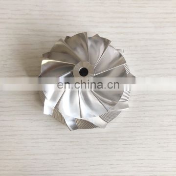 TD05 65.70/82.46mm 10+0 blades high performance turbo milling/aluminum 2618/billet compressor wheel